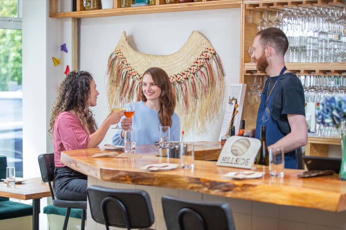 Tucked away on Tinakori Road in Thorndon, Hillside is the kind of neighbourhood restaurant every suburb wishes it had. The seasonal menu changes regularly and everything tastes like someone genuinely cared about making it — because they did. The wine list is thoughtful, the atmosphere is warm, and the quality punches well above what you'd expect from a quiet suburban street. A true local gem.